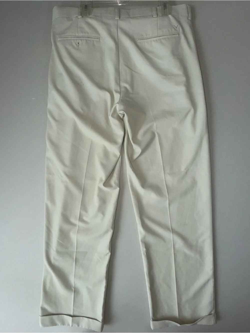 Title 428:  Callaway CTech Golf Pants Men’s 36x32 White Performance Stretch